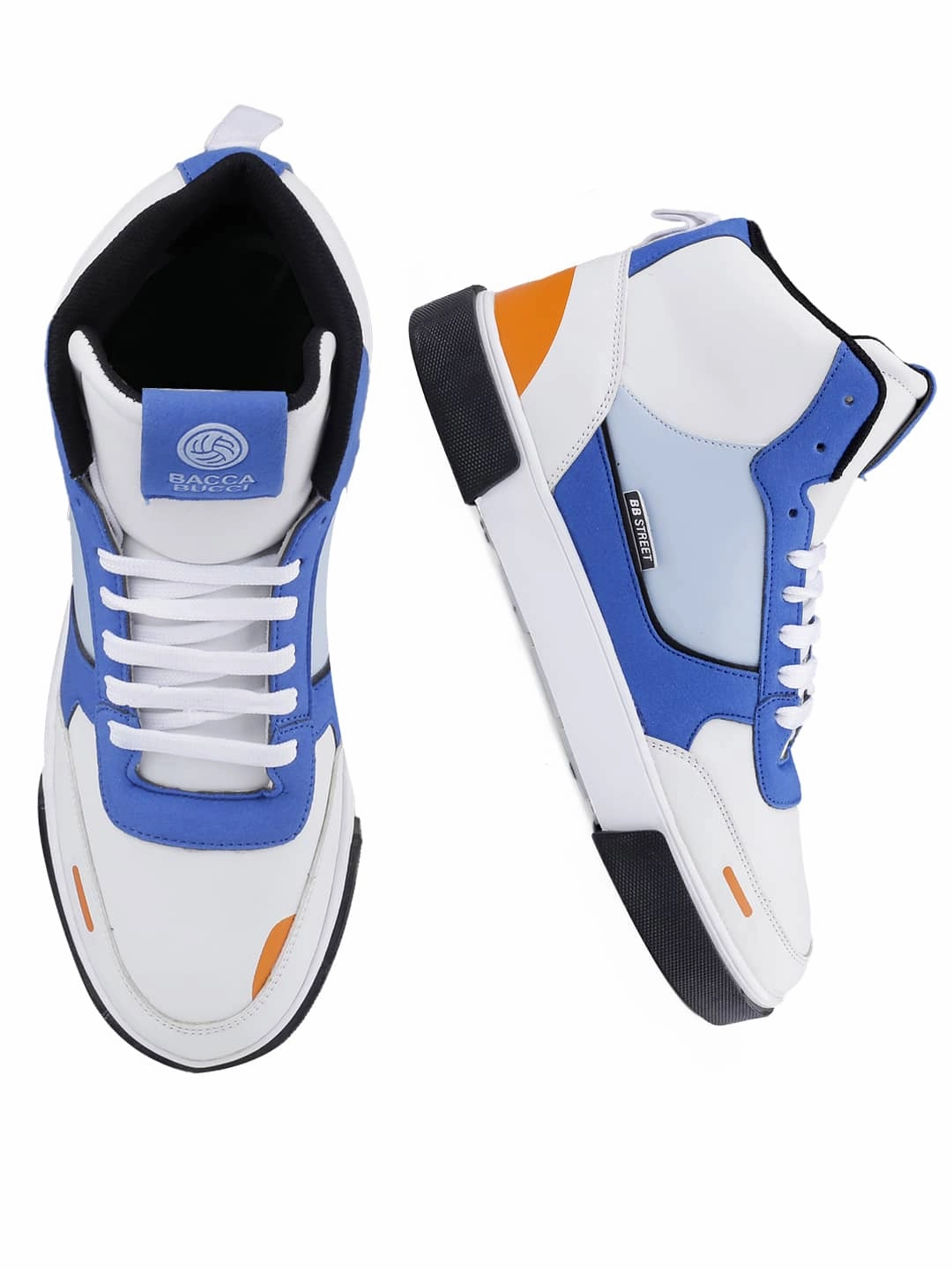 Bacca Bucci High-top SKYLINE SOARER Men's Sneakers - Gen Z Style Elevation Line Dance Sneakers