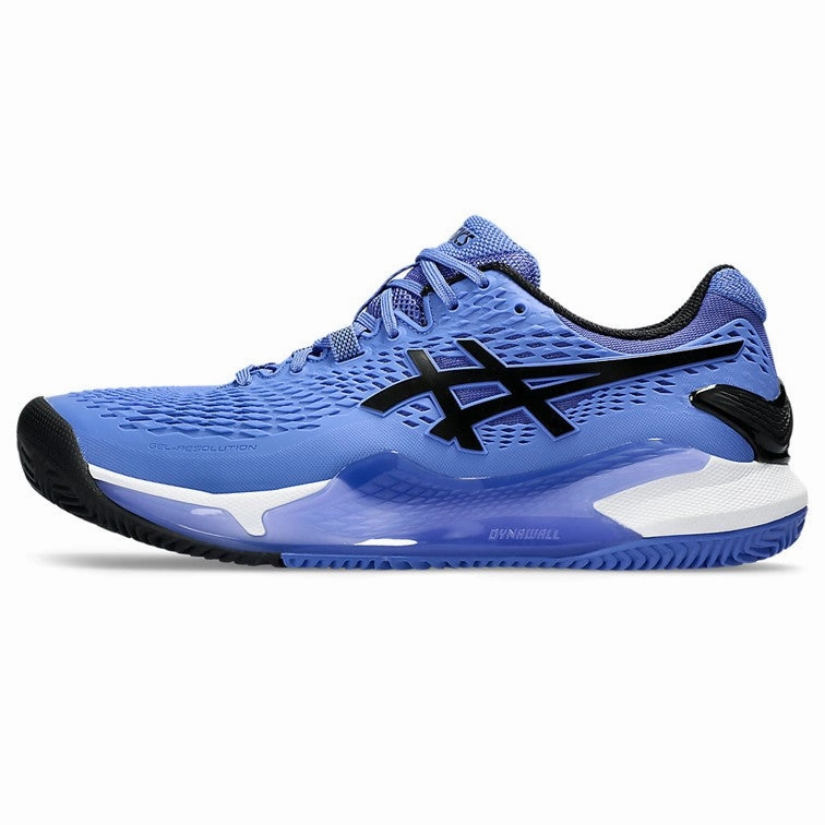 Asics Shoes With Good Arch Support ASICS Gel-Resolution 9 Sapphire & Black Men's Clay Court Tennis Shoes