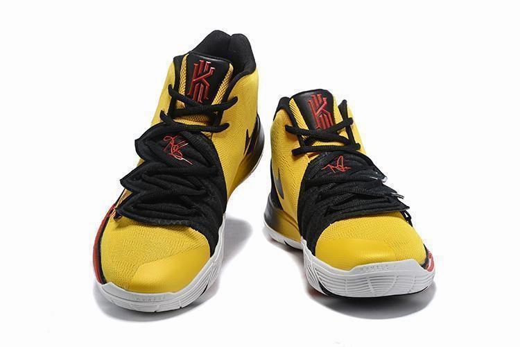Nike Kyrie 5 Yellow Black Men Basketball Shoes Sale Size US 7-12 Asics Wrestling Shoes Split Second