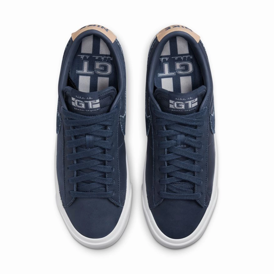 Asics Shoes Tiger Mexico NIKE SB BLAZER LOW PRO GT MIDNIGHT NAVY / WHITE