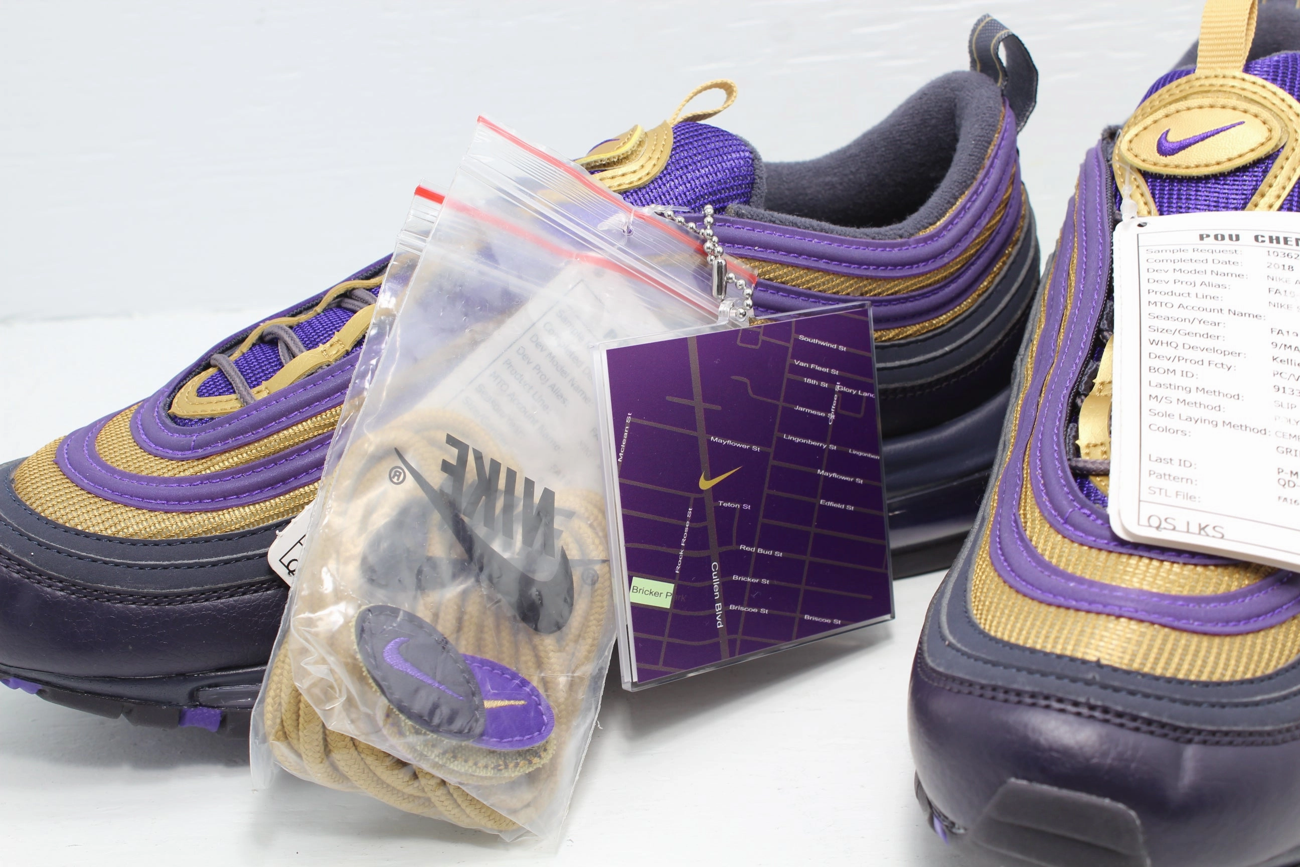 Nike Air Max 97 Plus City Pride Houston Sample Asics Sonoma 6 Running Shoe