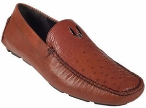 Penny Loafers Outfit Cognac Full Quill Ostrich Driver Vestigium Driving Shoes Slip On Stylish Dress Loafer