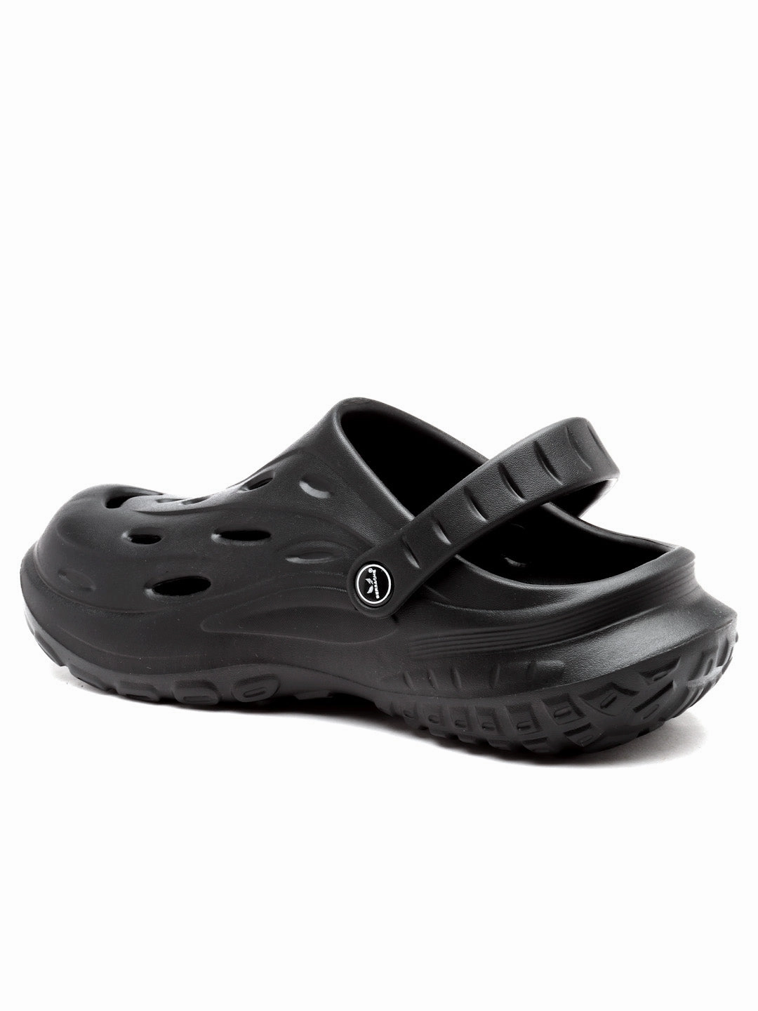 Bersache Extra Soft Classic Casual with  Regular wear with Ultra Soft & Flexibility Technology Clog's for Men's & Boy's (6126-Black) Lightweight House Slippers