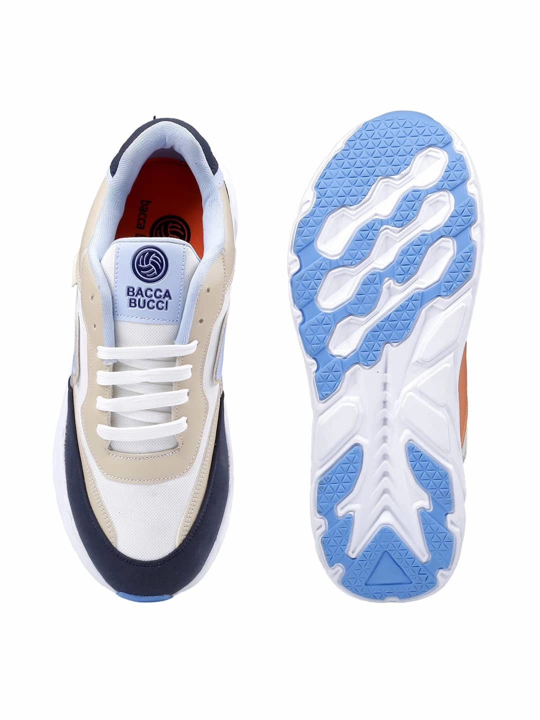 Bacca Bucci Men's SYLVIA Chunky Sole Sneakers Ladies Harley Davidson Sneakers