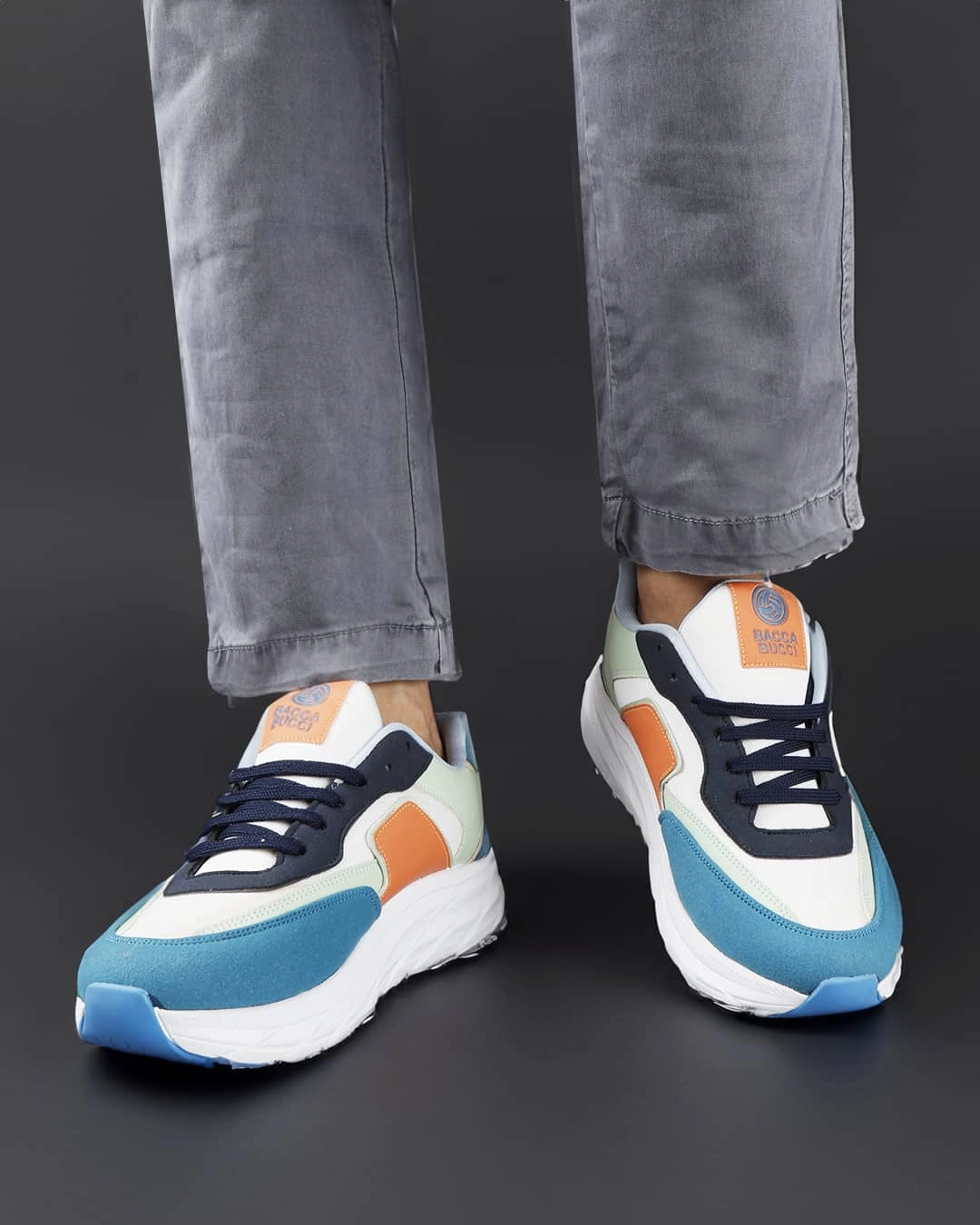 Cortez Sneakers Bacca Bucci Men's SYLVIA Chunky Sole Sneakers