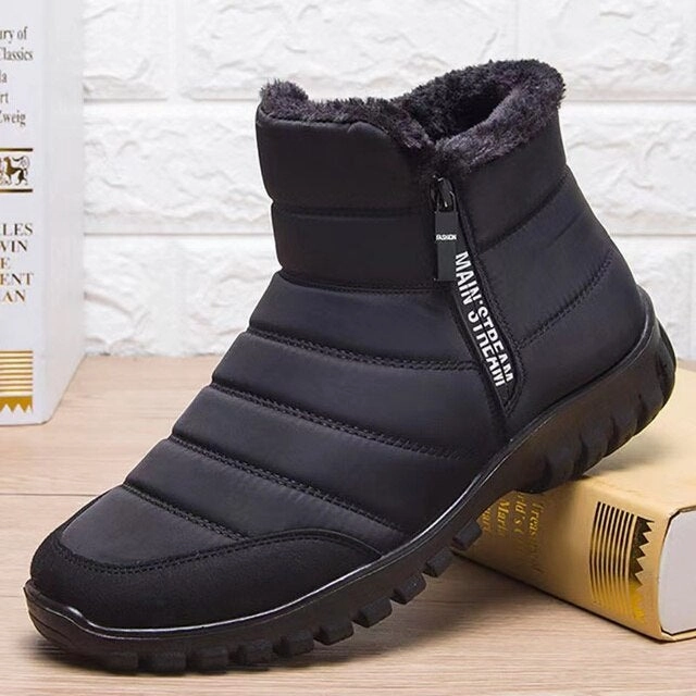 Flat Cute Shoes (Limited Time Discount 45% off) Men's Ankle Support Waterproof Snow Boots