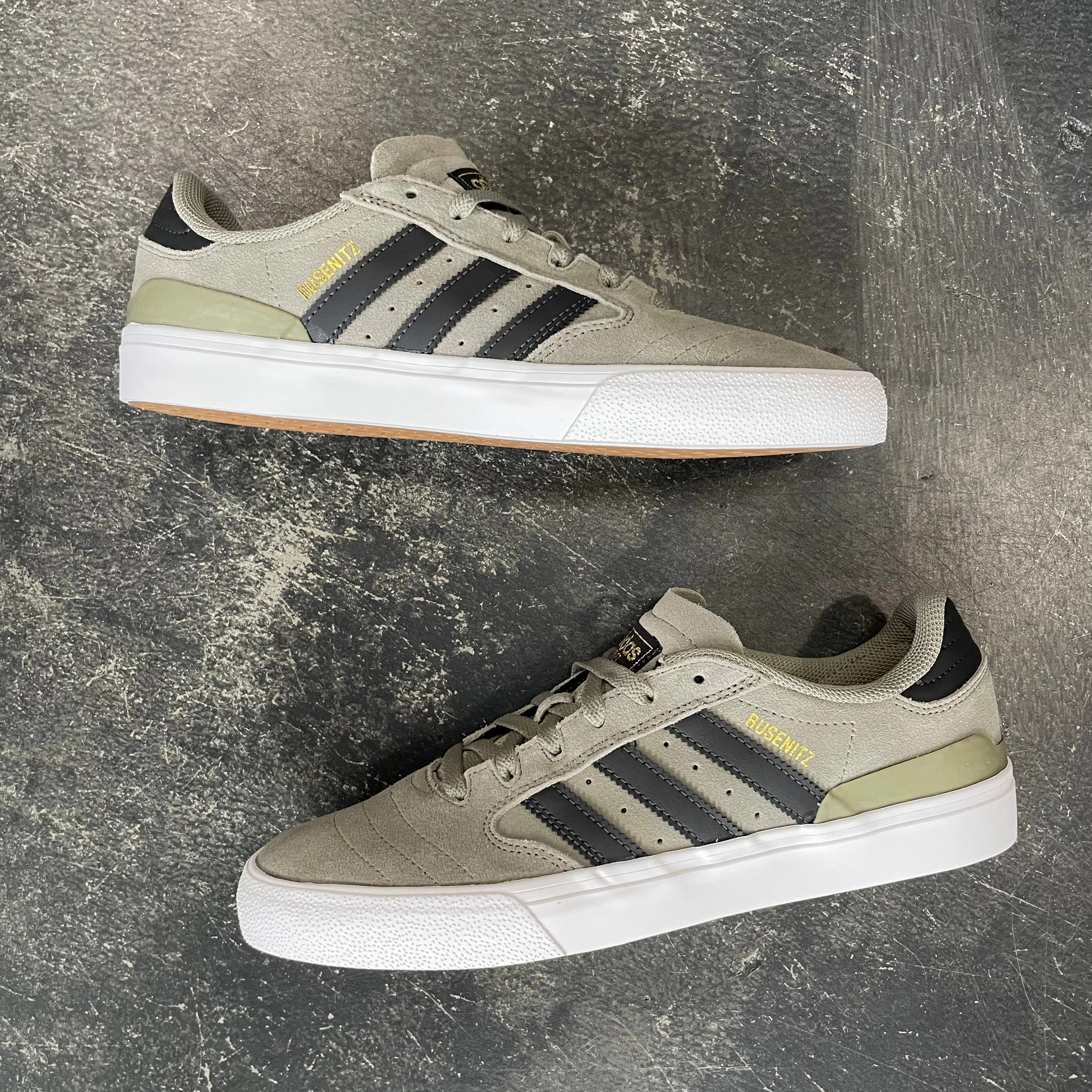 Adidas Shoe Bag Adidas Busenitz Vulc II Silver Pebble/Carbon