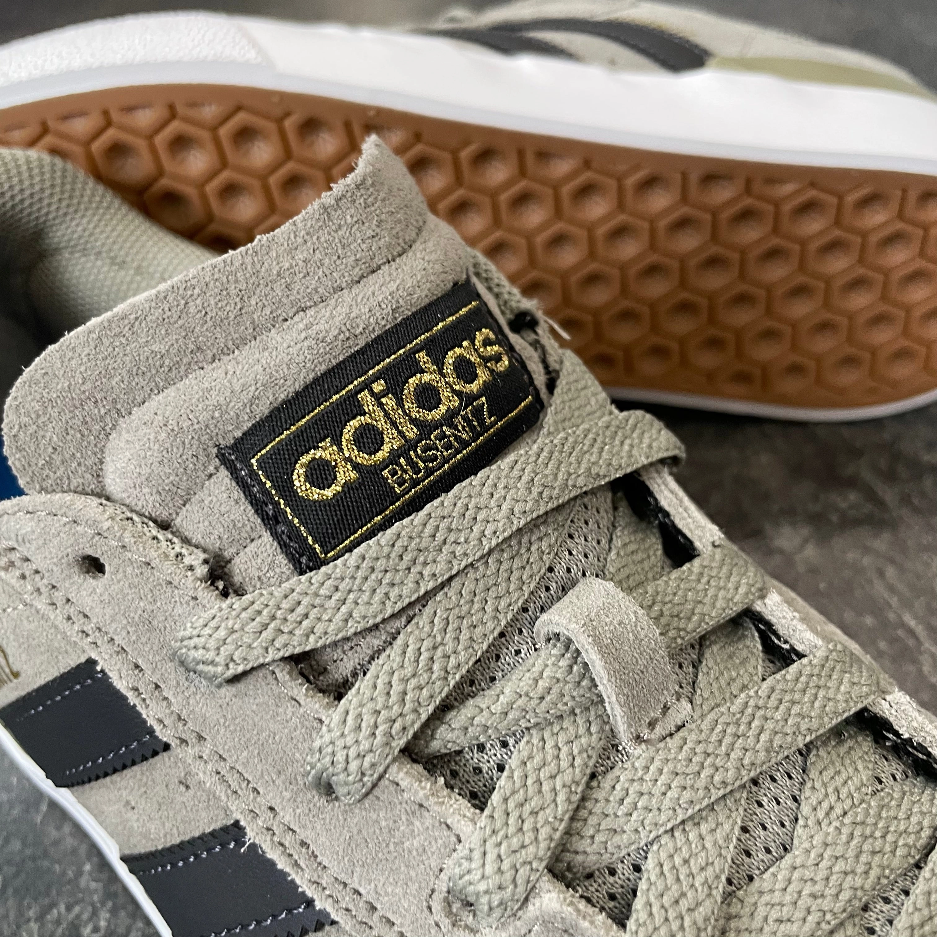 Adidas Busenitz Vulc II Silver Pebble/Carbon Adidas Cycling Shoes For Sale