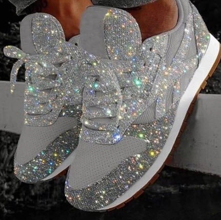 Women's Sneakers Flat Vulcanized Shoes Lace Up Bling Bling Platform Loro Piana Venice Walk Loafers