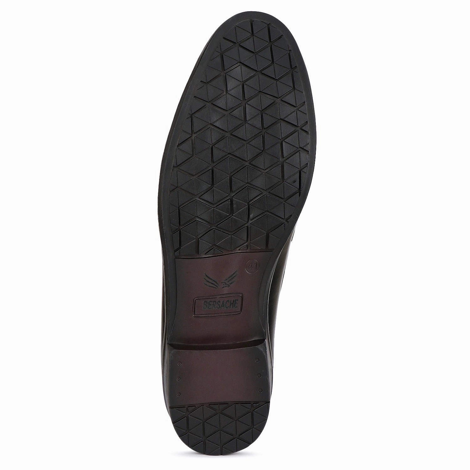 Foldable Slippers For Travel Bersache Comfortable Formal Outdoor Stylish Officewear Partywear Shoes For Men 9092(Black)