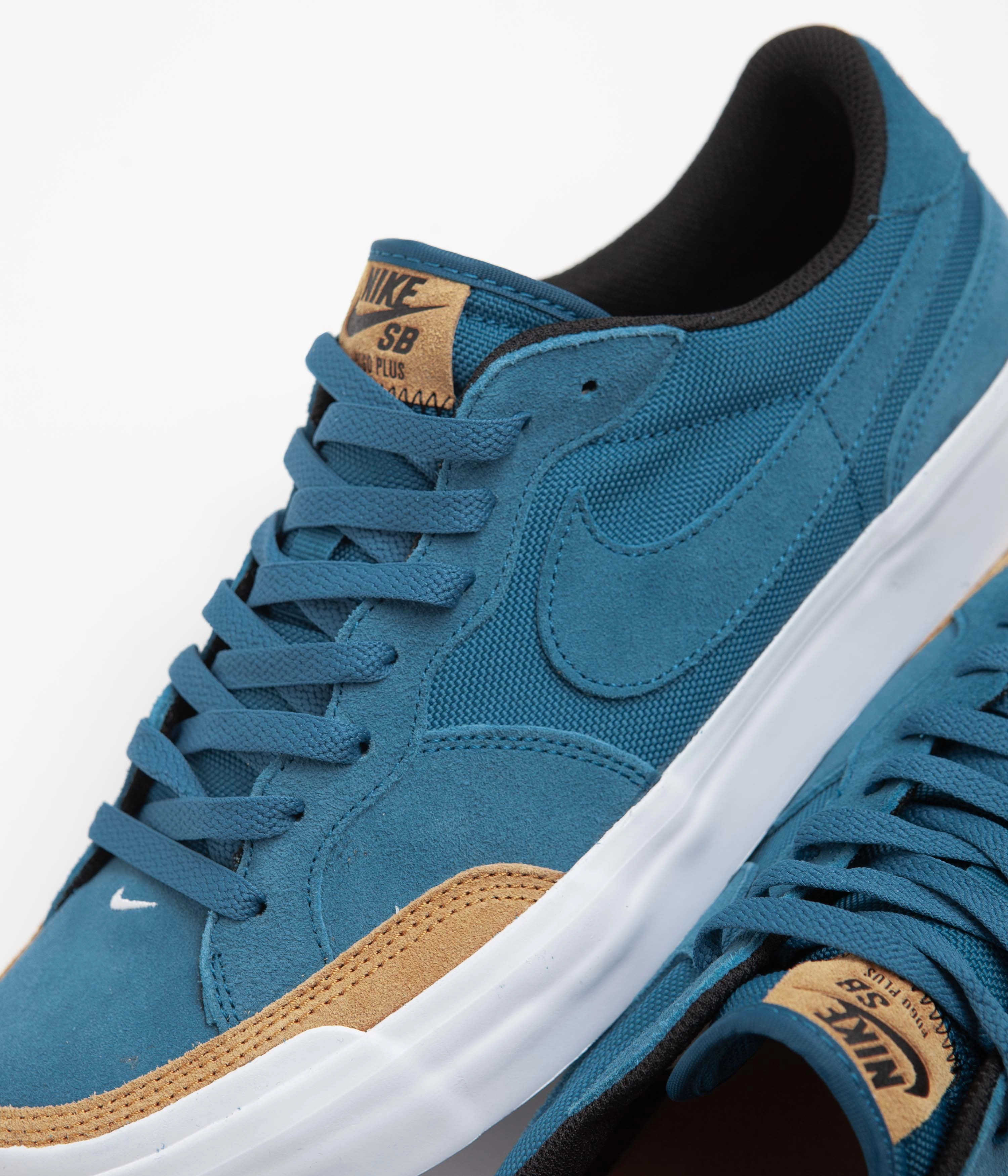 Nike SB Pogo Plus Premium Shoes - Green Abyss / Green Abyss - Desert Ochre Asics Gel Lyte V Running Shoes