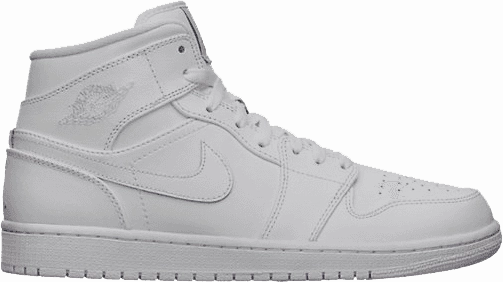 Nike Air Jordan 1 Mid White Shoes Basketball Men Shop Asics Shoes