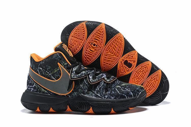 Asic Safety Shoes Nike Kyrie 5 Camoplage Orange Men Basketball Shoes Sale Size US 7,8,8.5,9.5,10,11,12