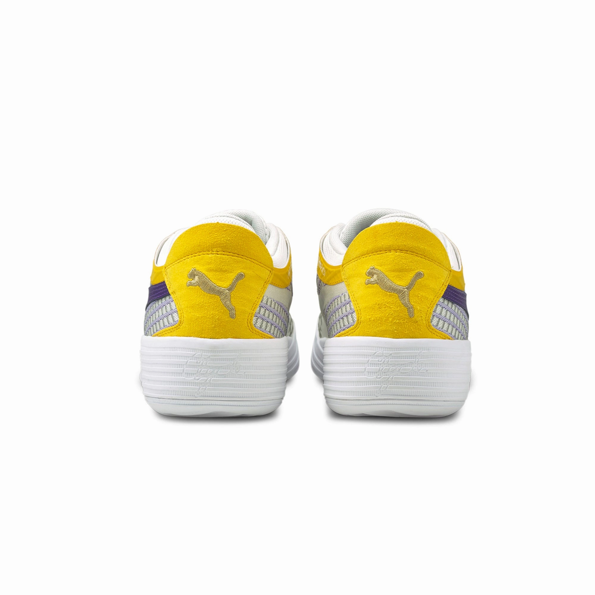 Puma Infant Shoes Canada Puma Mens Clyde All-Pro Coast 2 Coast Shoes 'Puma White/Prism Violet'