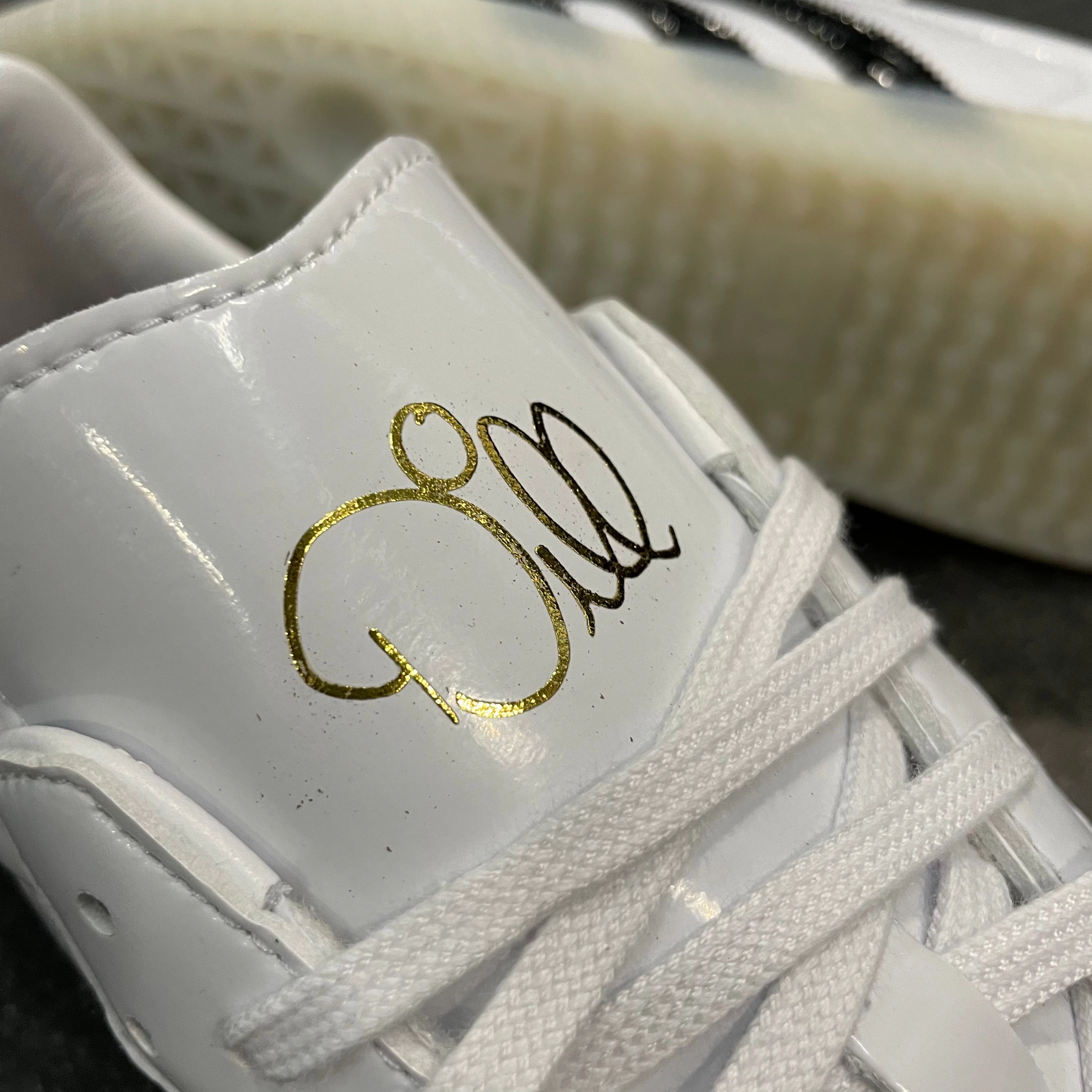 Adidas Soccer Shoe Adidas Samba Jason Dill Patent Leather White