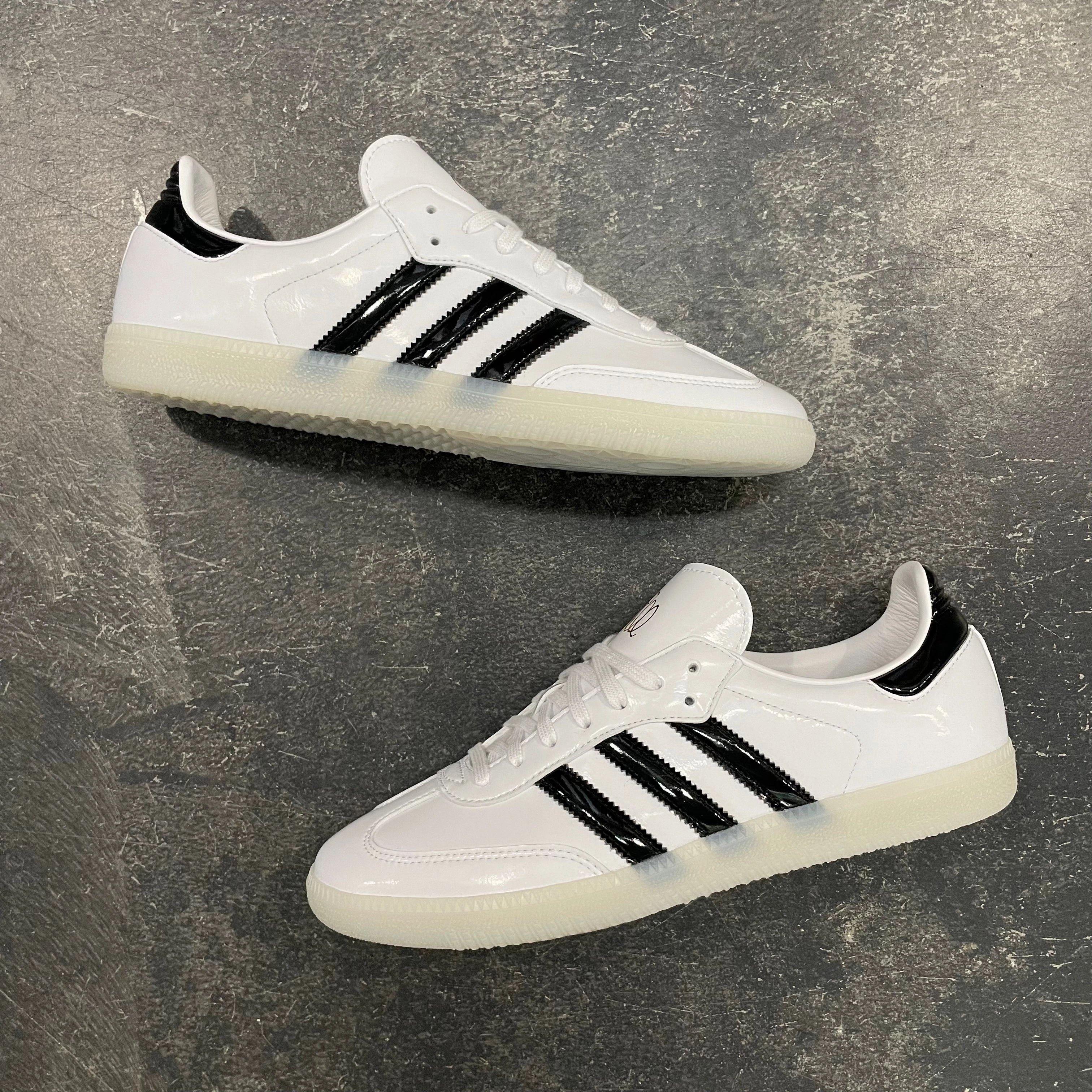 Adidas Originals Stan Smith Shoes Adidas Samba Jason Dill Patent Leather White