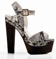 Burberry Sandals Original Pink Palms Summer Sandals Wedges Shoes for Women High Heels Ankle Strap Platform Sandals Rivets Zapatos Mujer Natural Snake