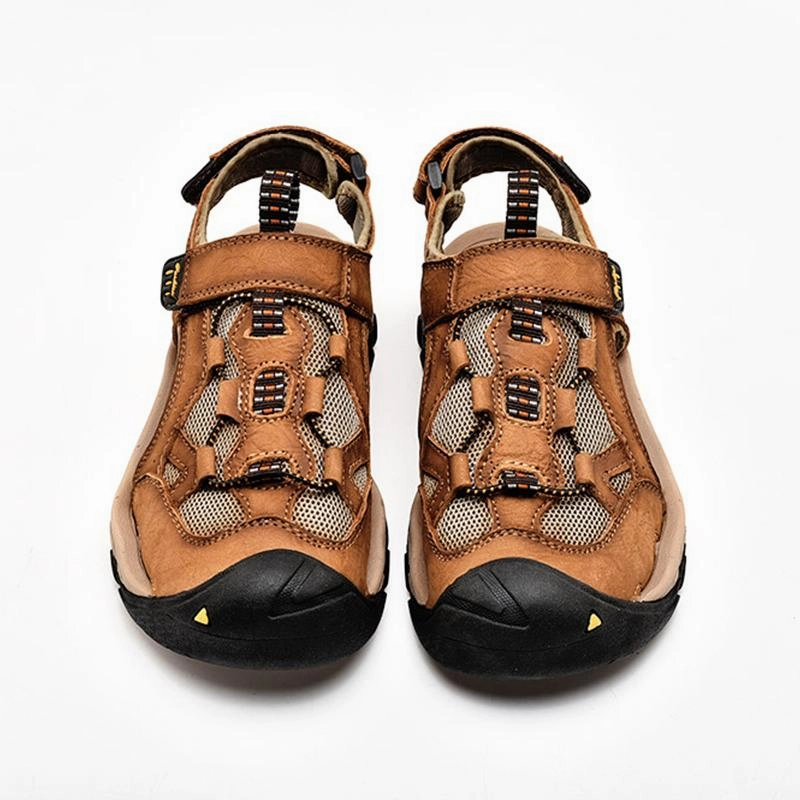 Men's Outdoor Casual Leather Sports Sandals Sandals Designer