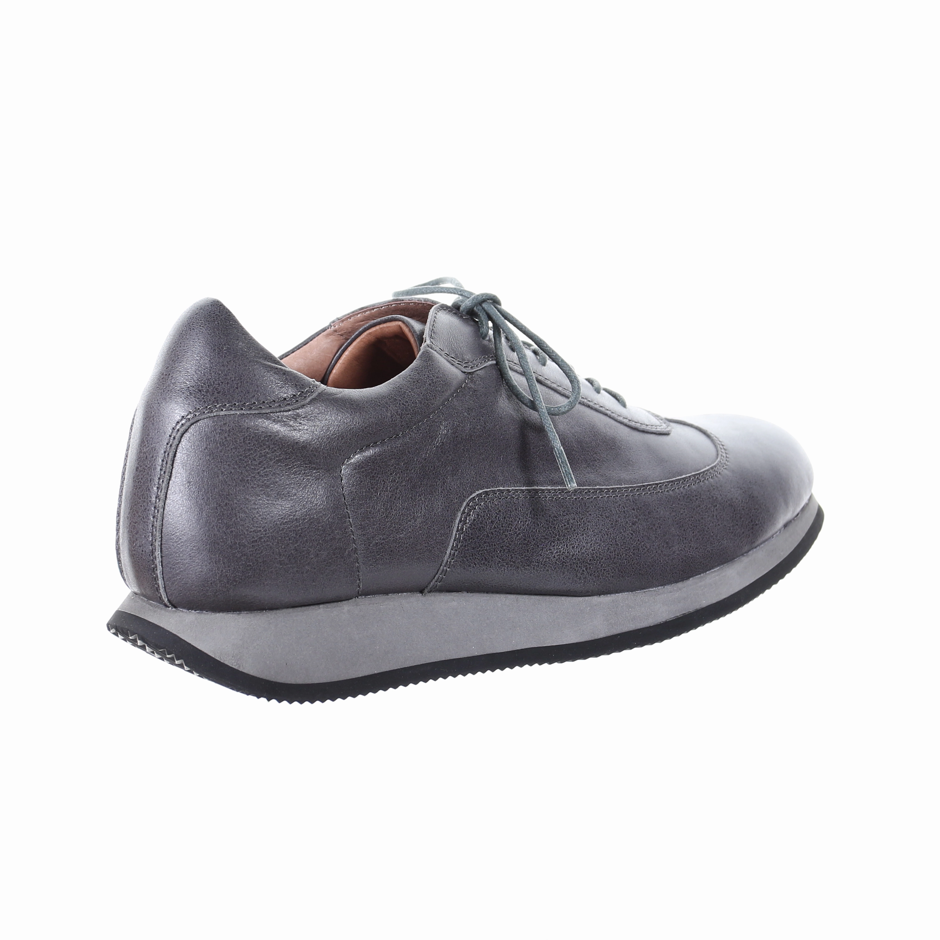 Air Jordan Og Casual Men's Style Lace Up Leather Casual Shoes (Grey)