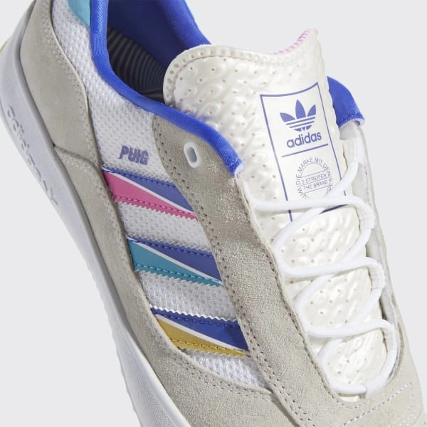 ADIDAS PUIG CLOUD WHITE / SONIC INK / SIGNAL CYAN Adidas Samba Toy Story Shoes
