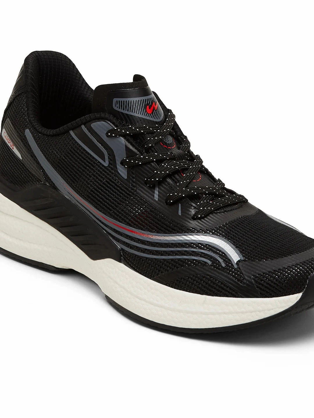 CREED Black Men's Running Shoes Good Distance Running Shoes