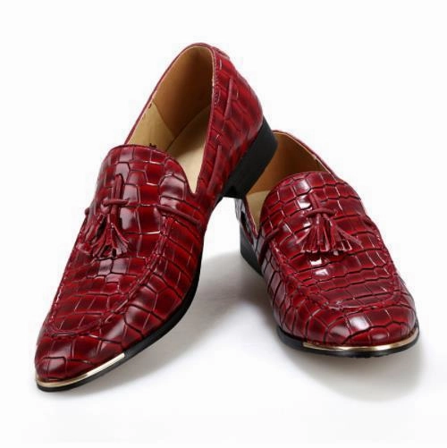 Canvas Shoes Casual Crocodile Shoes Moccasins Men Shoes Casual Men Loafers