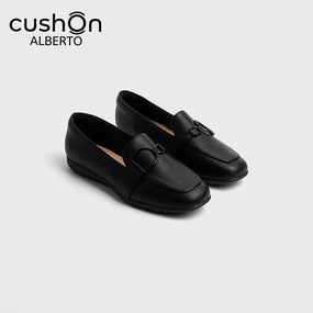 cushOn Women's Haidyn Wedge Shoes Loafers Cloth