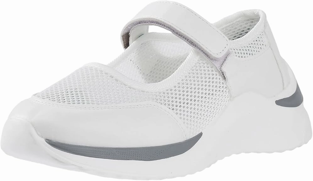 Sneakers Coach NEW Sz 8.5 Color Block Mesh Breathable Hook Loop Shoes for Women Sneakers Ladies Comfortable Platform Sneakers Casual Arch