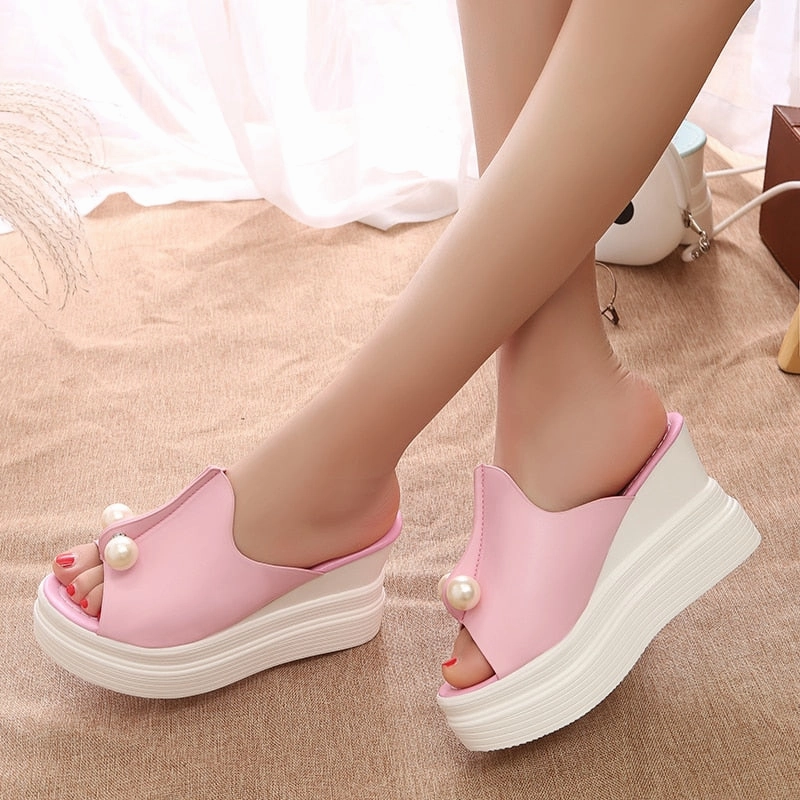 Platform Sandals / Summer Sandal Slippers /Shoes for women Slippers Ph