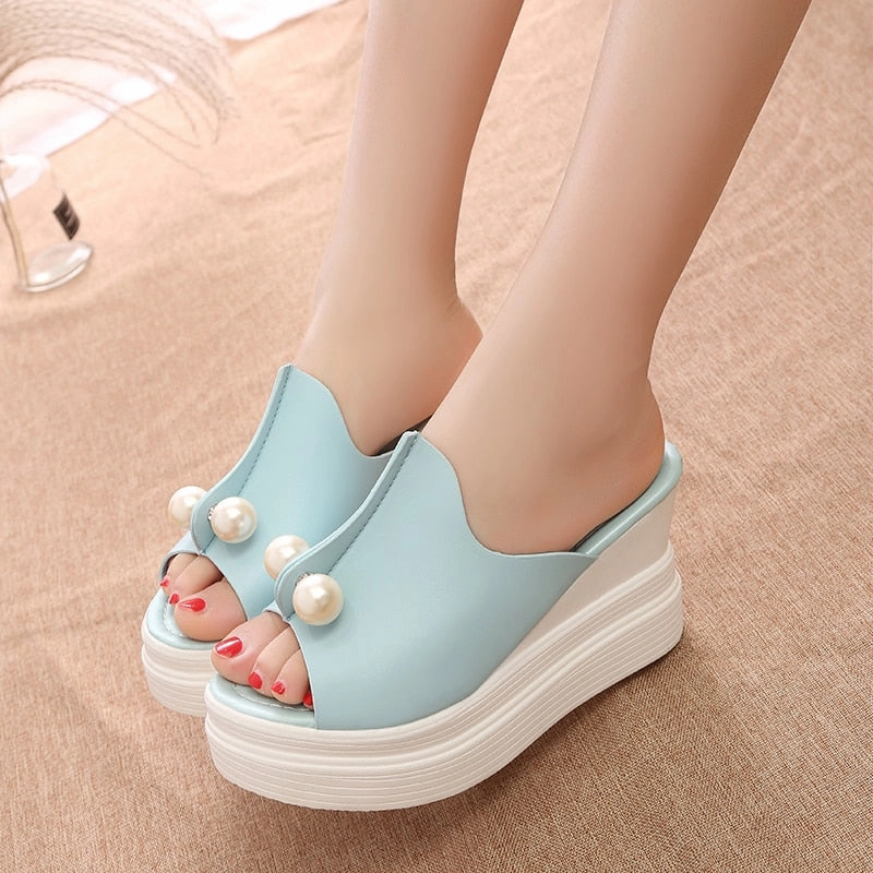 House Slippers On Sale Platform Sandals / Summer Sandal Slippers /Shoes for women