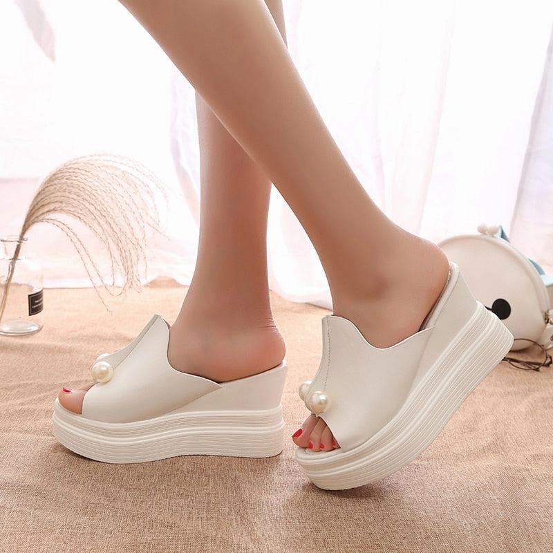 India Slippers Platform Sandals / Summer Sandal Slippers /Shoes for women