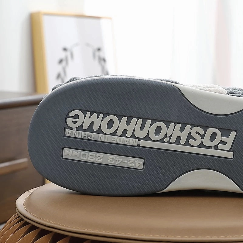 Family Guy Slippers Cuzcare Men Back Wrap Slippers Washable Winter Shoes