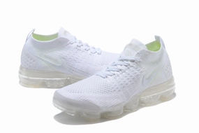 Nike Air Vapormax Flyknit 2 White Shoes Sneakers Men Sale Size US 7, 8, 8.5, 9, 10, 11 Force 1 Sneakers
