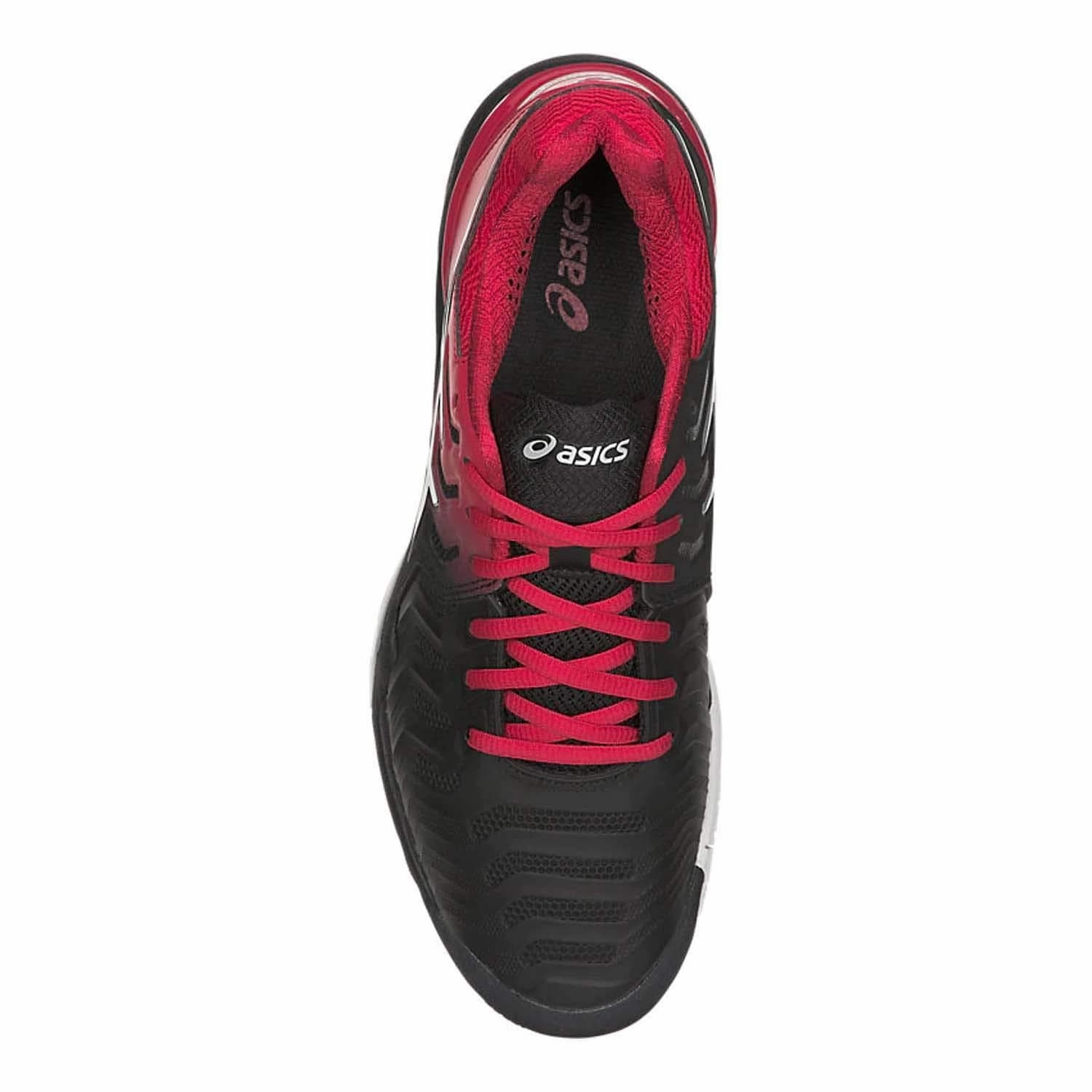 ASICS Mens Gel-Resolution 7 Tennis Shoe, Black/Silver, Size 9.5 Asics Best Cushioning Shoes