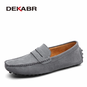 DEKABR Brand Fashion Summer Style Soft Moccasins Leather Penny Loafers