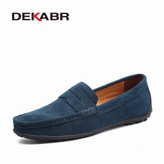 Slacks And Loafers DEKABR Brand Fashion Summer Style Soft Moccasins