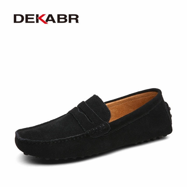 Loafers Chicago DEKABR Brand Fashion Summer Style Soft Moccasins