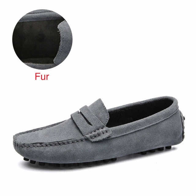 DEKABR Brand Fashion Summer Style Soft Moccasins 2 Inch Loafers With Rocker Solo