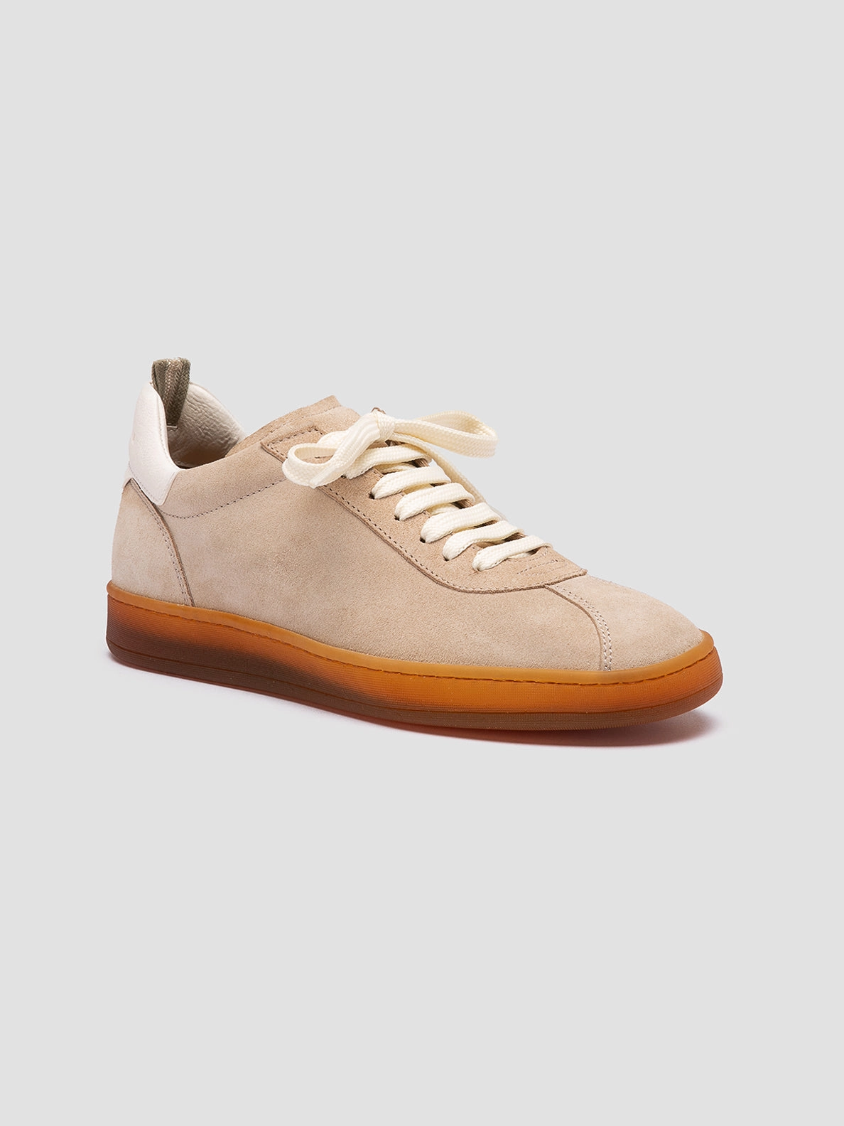 Buy Sell And Trade Sneakers DESTINY 101 - Beige Leather and Suede Low Top Sneakers