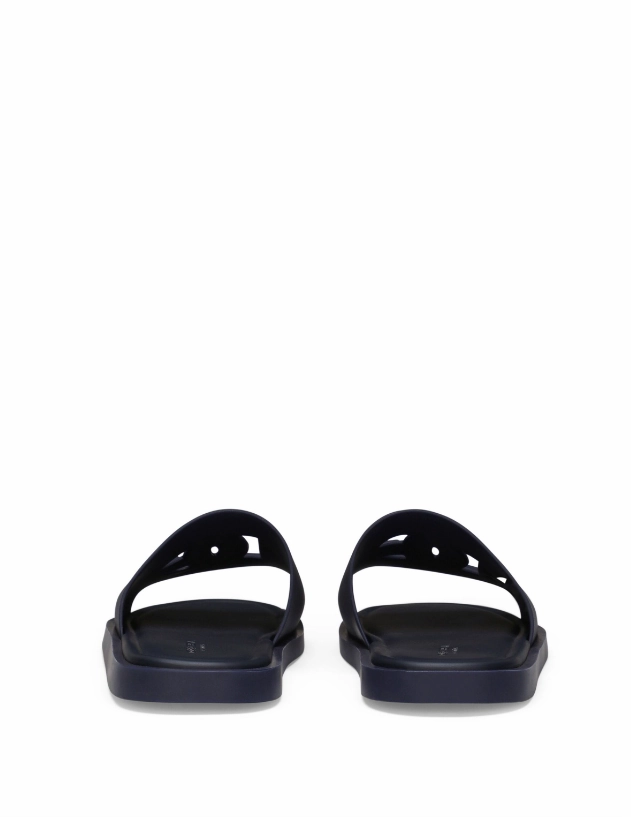 Dolce & Gabbana logo-embossed cut-out slides Poshmark Sandals