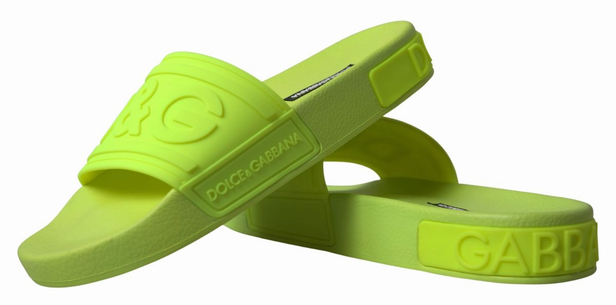 Best Trail Shoes For Flat Feet Dolce & Gabbana Yellow Green Sandals Slides Shoes