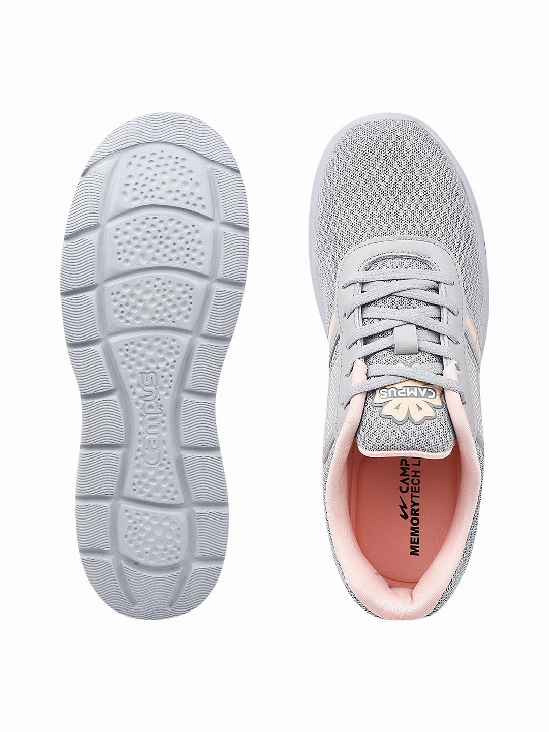 Fast Running Shoes DOLPHIN N Light Grey Women's Running Shoes