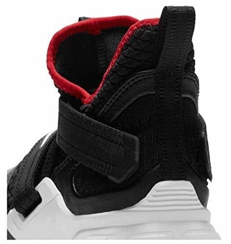 Nike Youth Lebron Soldier XII (GS) AA1352 001 Black/White/Red (5.5 M US Big Kid) Asics New Shoe Release