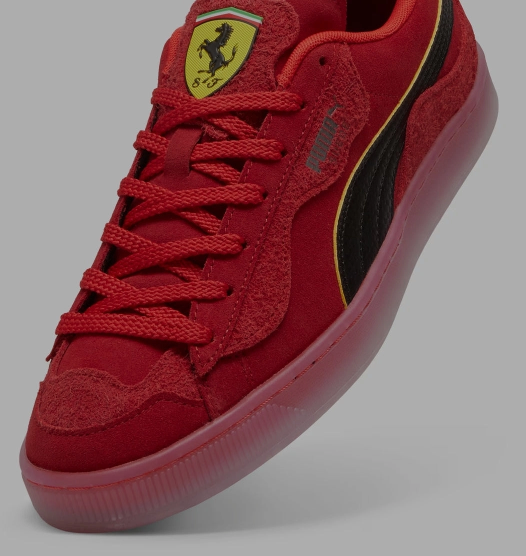 Scuderia Ferrari Suede Trippy Motorsport Shoes Asics Gel Contend Shoe