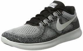 Asic Tennis Court Shoes Nike Women's Free RN 2017 Running Shoe, Wolf Grey/Off White-Pure Platinum-Black (7)