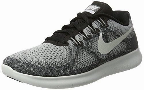 Nike Women's Free RN 2017 Running Shoe, Wolf Grey/Off White-Pure Platinum-Black (7) Asics Solution Speed Flytefoam 2 Tennis Shoes