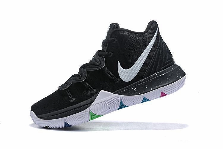 Cheap Wrestling Shoes Asics Nike Kyrie 5 Black White Men Basketball Shoes Sale Size US 7-12