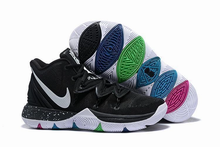 Asics Gel Peake Shoes Nike Kyrie 5 Black White Men Basketball Shoes Sale Size US 7-12