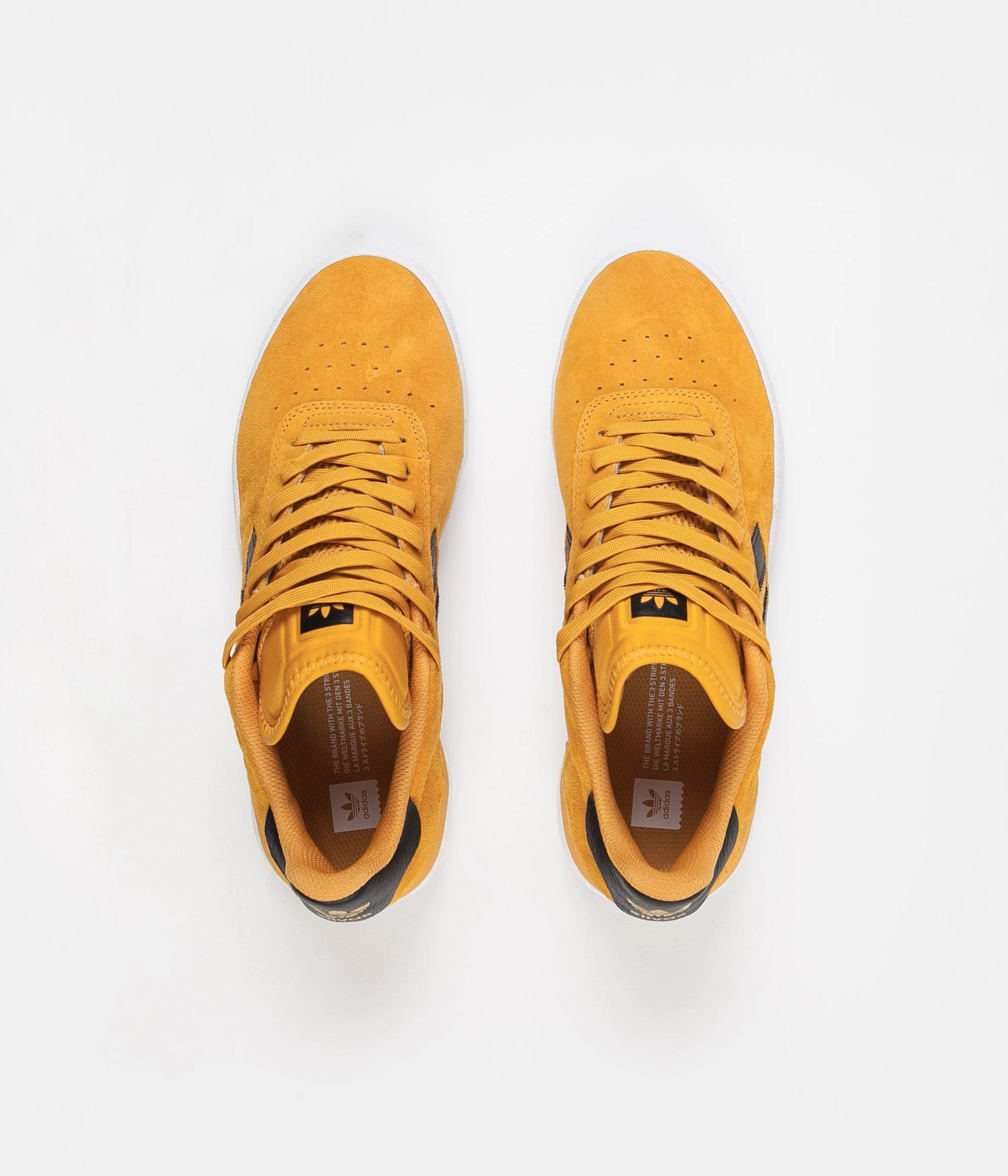 Adidas Court 24 Shoes Adidas 3ST.004 'Miles Silvas' Shoes - Yellow / Core Black / Gold Metallic