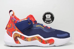 Adidas D.O.N. Issue #3 Bel-Air Athletics Dark Blue Adidas Baseball Shoes Turf